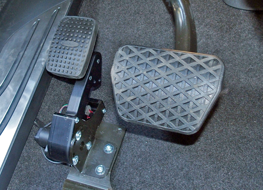 Adaptación de pedales